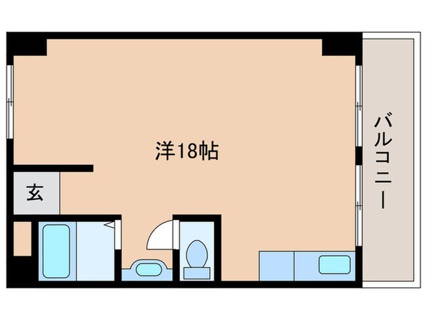 北野マンション西館の物件間取画像